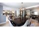 Open-concept dining room connected to the kitchen, offering a seamless entertaining experience at 1184 W Oak Dr, Rock Hill, SC 29732