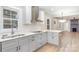 Updated kitchen features sleek countertops, modern appliances, and ample cabinet space at 1208 Fordham Rd, Charlotte, NC 28208