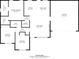 Detailed floorplan showcasing the layout of bedrooms, bathrooms, and living spaces at 1212 Mason Way, Mount Holly, NC 28120