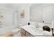 Clean bathroom featuring a tub, toilet, and vanity at 1359 Russell St, Rock Hill, SC 29730