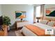 Cozy bedroom with stylish decor, soft lighting, and a comfortable bed for restful nights at 1367 Springview Ct, Rock Hill, SC 29732