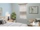 Bright bedroom with a cozy bed, modern furniture, and natural light, creating a relaxing atmosphere at 1367 Springview Ct, Rock Hill, SC 29732