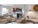 Open concept living area blends seamlessly with the kitchen and dining space, ideal for entertaining and Gathering gatherings at 14015 Penbury Ln # 373, Charlotte, NC 28278