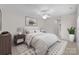 Serene bedroom features a comfortable bed, soft lighting, and stylish decor at 155 Harper Lee St, Davidson, NC 28036