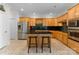 Spacious kitchen featuring an island, stainless steel appliances, and ample counter space at 155 Harper Lee St, Davidson, NC 28036