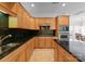 Spacious kitchen featuring an island, stainless steel appliances, and ample counter space at 155 Harper Lee St, Davidson, NC 28036