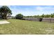 Expansive backyard featuring a well-maintained lawn and privacy fence, ideal for outdoor activities at 16291 Raven Crest Dr, Indian Land, SC 29707