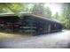 Kayak rack provides secure kayak storage at 16291 Raven Crest Dr, Indian Land, SC 29707