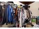 Organized walk-in closet providing ample storage space for clothing, shoes, and personal items for optimal organization at 1816 Anderson St, Charlotte, NC 28205