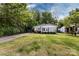 Wide view of home with mature trees and a well-maintained lawn showcasing its curb appeal at 1816 Anderson St, Charlotte, NC 28205