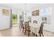 Bright dining room with sliding glass door leading to the backyard at 2007 Lydney Cir, Waxhaw, NC 28173