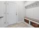Mudroom featuring storage with bench and basket storage, with a door leading to the exterior at 2467 Chatham Dr, Fort Mill, SC 29707