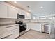 Well-equipped kitchen featuring stainless steel appliances and granite countertops at 2502-2504 Glendale Ave, Kannapolis, NC 28081
