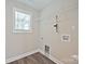 Convenient laundry room ready for washer and dryer hookup at 2502-2504 Glendale Ave, Kannapolis, NC 28081