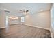 Spacious living room offering hardwood floors, recessed lighting, and seamless access to the kitchen at 2502-2504 Glendale Ave, Kannapolis, NC 28081