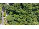 An aerial view of a cozy home, surrounded by trees, in a Gathering neighborhood at 2603 Mary Ave, Gastonia, NC 28052