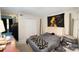 This bedroom features a comfortable bed, a large closet, and a stylish decor at 3131 Heathstead Pl, Charlotte, NC 28210