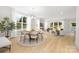 Open living space with large windows, a dining area, a comfortable sitting area, and lots of light at 3888 12Th Ne St, Hickory, NC 28601