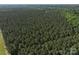 A vast, green property with dense trees is captured in this aerial view, offering natural beauty and privacy at 4815 Nc 109 Hwy, Wadesboro, NC 28170