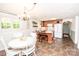 Eat-in kitchen featuring a center island, wooden cabinetry, and modern appliances at 539 30Th Nw Ave, Hickory, NC 28601