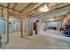 Unfinished basement showing frame and insulation at 54053 Flycatchers Ct, Fort Mill, SC 29707