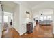 Inviting foyer featuring hardwood floors and seamless transition to the adjacent living areas at 54053 Flycatchers Ct, Fort Mill, SC 29707