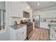 Bright kitchen featuring stainless steel appliances, ample counter space, and white subway tile backsplash at 574 Altamonte Dr, Clover, SC 29710