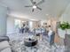 Bright, open living space featuring modern furnishings, a view of the dining area, and a well-equipped kitchen at 574 Altamonte Dr, Clover, SC 29710