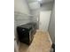 Laundry room includes modern washer and dryer at 715 Larimer Ln, Charlotte, NC 28262