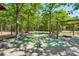 Community shuffleboard court with picnic area at 8056 Stevens Mill Rd, Matthews, NC 28104
