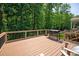 Outdoor deck featuring wood flooring, a grill, and chairs perfect for gatherings at 938 Rock Forest Way, Fort Mill, SC 29707