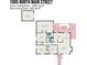Detailed floor plan showing the layout of the home, including all rooms and dimensions at 1005 N Main St, Mount Holly, NC 28120