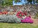 Beautiful stone entrance sign for Springfield community, surrounded by colorful flowers and greenery at 1148 Wessington Manor Ln, Fort Mill, SC 29715