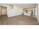 Spacious open-concept living area with kitchen featuring an island and stainless appliances at 1326 31St St, Conover, NC 28613