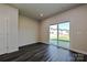 Cozy living space with sliding glass doors leading to backyard, plank floors at 1350 31St St, Conover, NC 28613