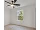 Bright bedroom featuring a ceiling fan and a window at 1500 Nectar Way # 32, Kannapolis, NC 28083