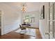 Bright home office with natural light, hardwood floors, and neutral decor at 1804 Thomas Ave, Charlotte, NC 28205