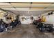 Functional garage featuring concrete flooring, providing a secure and organized space at 1870 Sloan Rd, Mt Ulla, NC 28125