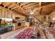 Inviting living room with wood accents and natural light, creating a comfortable gathering space at 1870 Sloan Rd, Mt Ulla, NC 28125
