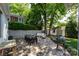 Outdoor patio featuring dining and seating areas, perfect for entertaining and relaxation at 2033 Charlotte Dr, Charlotte, NC 28203