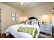 Cozy bedroom with a comfortable bed, stylish decor, and plenty of natural light at 2033 Charlotte Dr, Charlotte, NC 28203