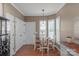 Cozy breakfast nook with bay windows, perfect for casual dining and morning coffee at 23147 Whimbrel Cir, Fort Mill, SC 29707