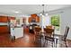 Kitchen with a view to the dining area at 2784 Leadoff Rd, Lancaster, SC 29720