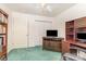 This office has a desk, storage and bookcase at 302 6Th Sw St, Conover, NC 28613