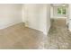 Unfurnished room featuring neutral walls and carpet with view to the front yard at 3510 Heathcott Cir, Charlotte, NC 28262