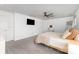 Spacious bedroom with a ceiling fan and neutral decor at 3618 Catherine Creek Pl, Davidson, NC 28036
