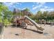 Vibrant community playground featuring slides, climbing structures, and recreational space for children to enjoy at 3618 Catherine Creek Pl, Davidson, NC 28036