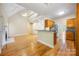 Inviting living room features hardwood floors, vaulted ceiling, and fireplace, creating a warm and spacious atmosphere at 4790 Cascade Ave, Rock Hill, SC 29732