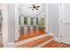 Large bonus room with a view of mountain mural and natural light at 6729 Garden Hill Dr, Huntersville, NC 28078