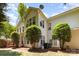 Backyard featuring a deck and lush landscaping providing privacy and beauty at 6729 Garden Hill Dr, Huntersville, NC 28078